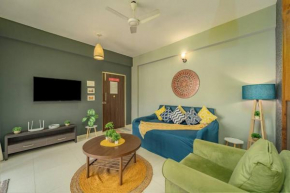 Earthlings : Anjuna beach- 2BHK with swimming pool